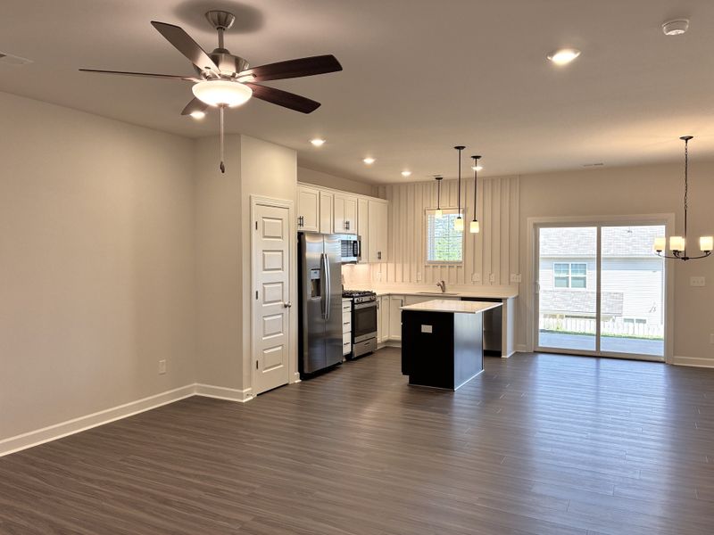 Furnished interior view inside a new home in Holly Ridge, Greenville (Image 10).