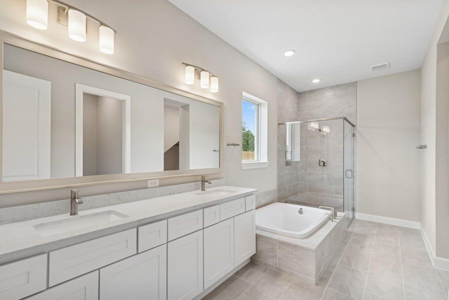 Furnished interior view inside a new home in ARTAVIA 45' Homesites, Conroe (Image 4).