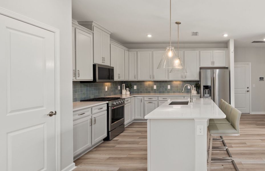 Representative furnished interior of a home built from the Sedona by Pulte Homes in Mailman Post, Knightdale (Image 11).