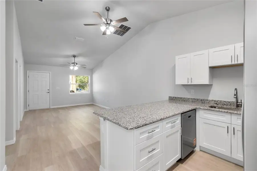 Furnished interior view inside a new home in , Williston (Image 11).