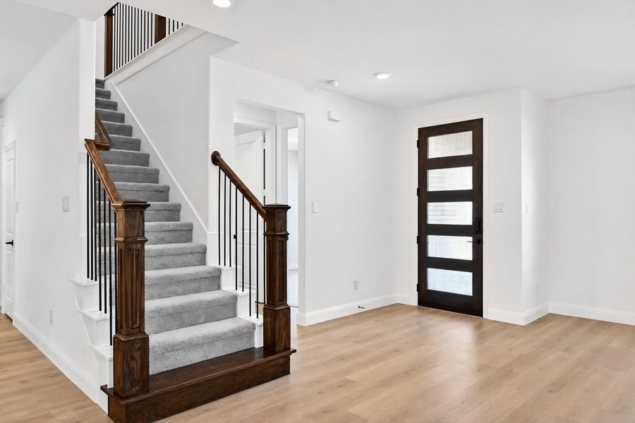 Spacious, unfurnished interior of a new home in Cross Creek Meadows, Celina (Image 18). Spacious, unfurnished interior of a new home in Cross Creek Meadows, Celina (Image 18).