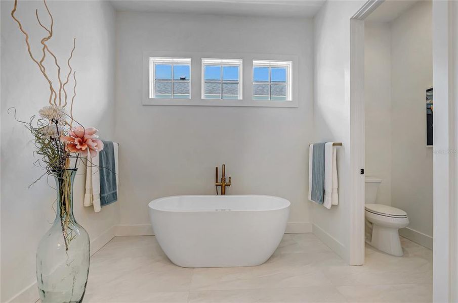 Furnished interior view inside a new home in , Tampa (Image 62).