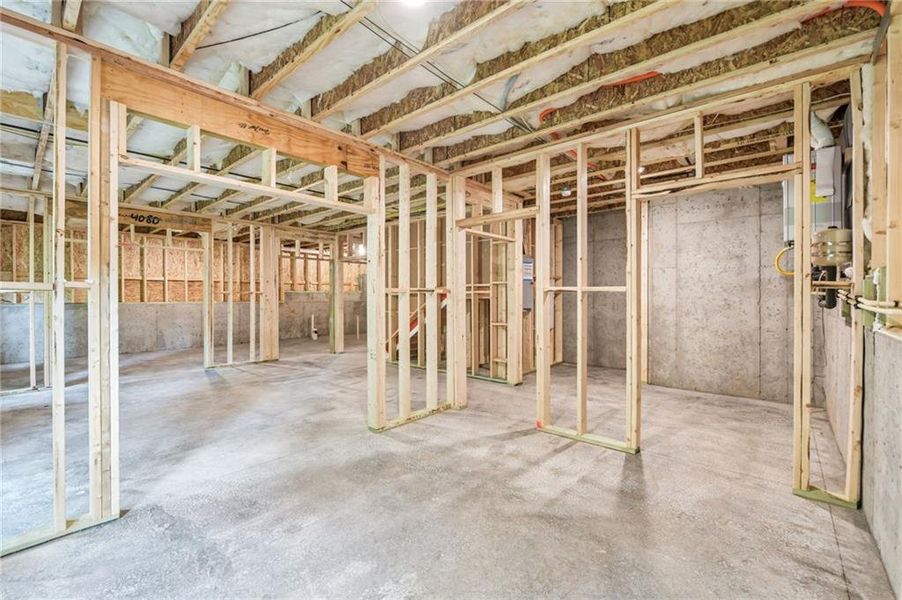 In-progress construction of a new home in Waterhaven, Cumming, GA (Image 43).