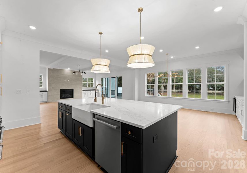 Furnished interior view inside a new home in , Charlotte (Image 12).