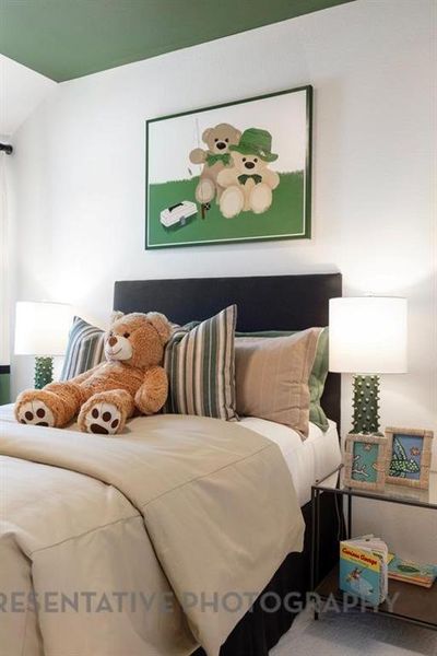 Furnished interior view inside a new home in Monterra, Fate (Image 35).