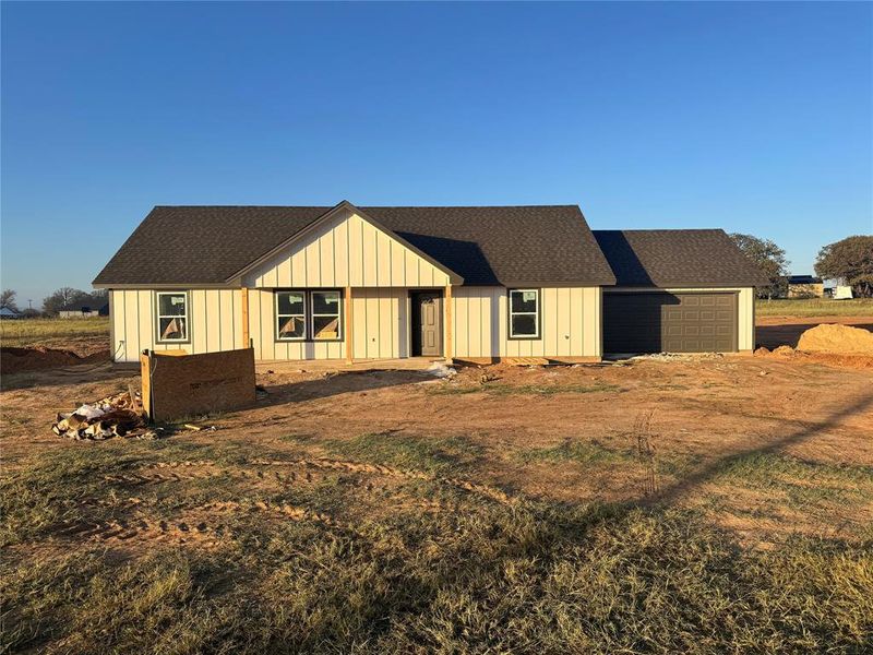 In-progress construction of a new home in , Springtown, TX (Image 3).