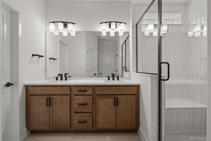 Furnished interior view inside a new home in Trailside at Cottonwood Creek, Colorado Springs (Image 15).