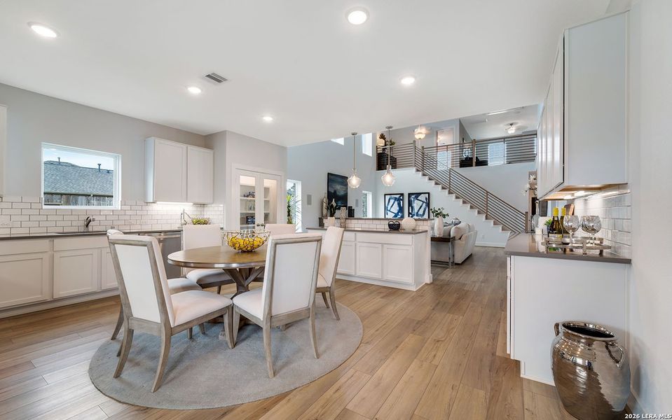 Furnished interior view inside a new home in Laurel Vistas, San Antonio (Image 22).