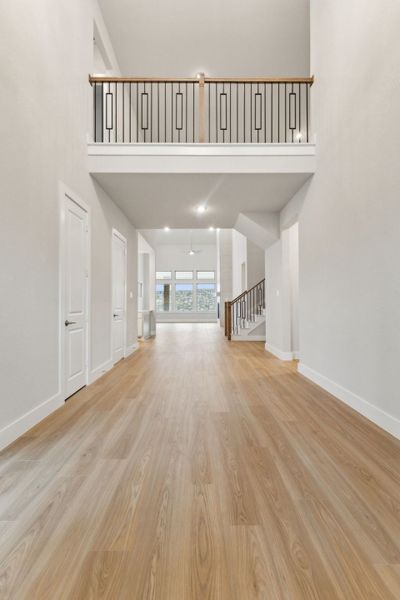 Representative unfurnished interior of a home built from the Cascade by Centre Living Homes in Painted Tree Lakeside, McKinney (Image 25).
