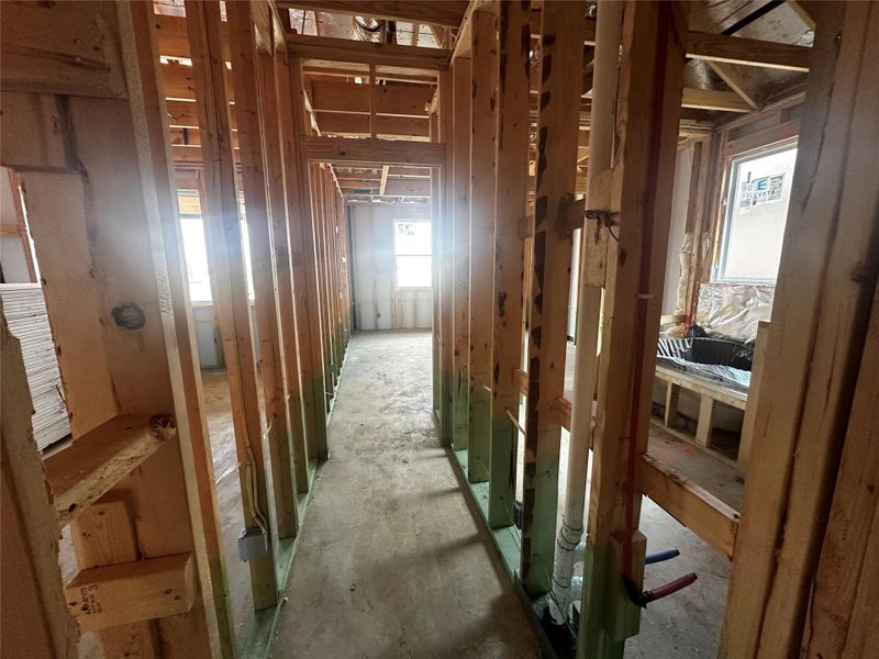 In-progress construction of a new home in Berry Creek Highlands, Georgetown, TX (Image 25).