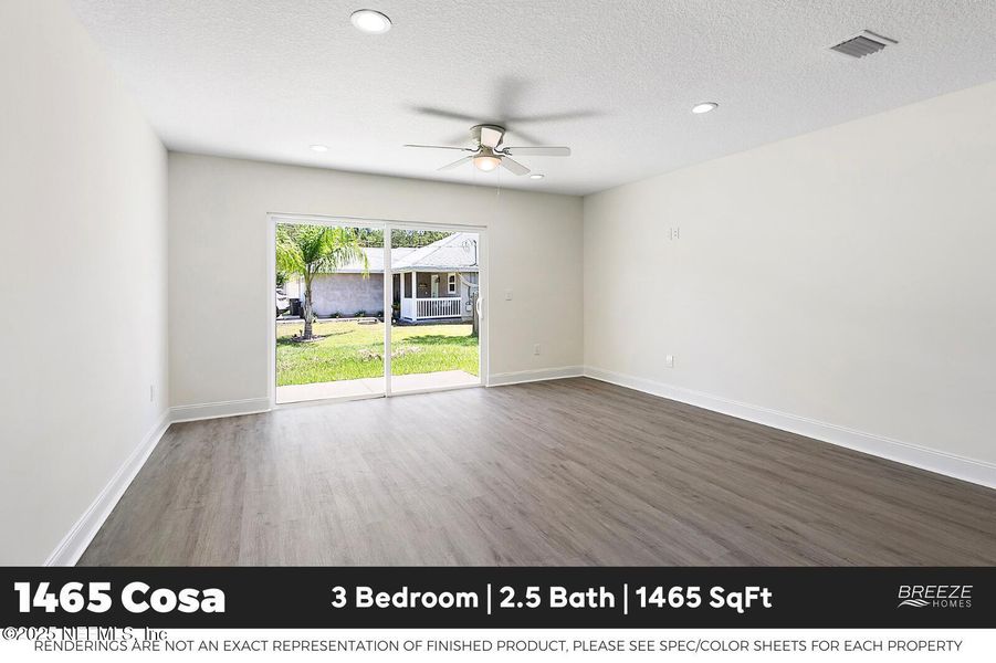 Spacious, unfurnished interior of a new home in , St. Augustine (Image 11).