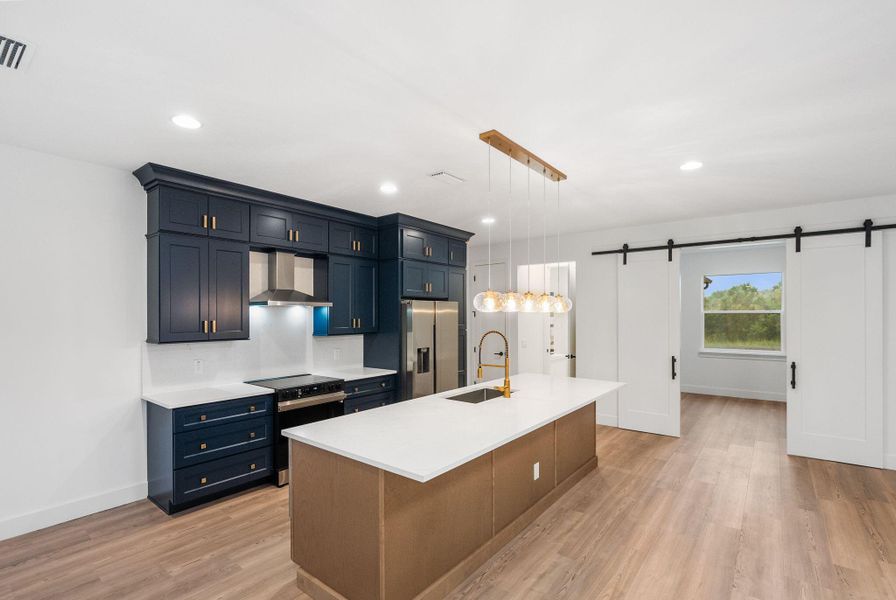 Furnished interior view inside a new home in , Palm Bay (Image 8). Furnished interior view inside a new home in , Palm Bay (Image 8).