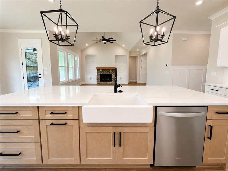 Furnished interior view inside a new home in , Pendergrass (Image 12).