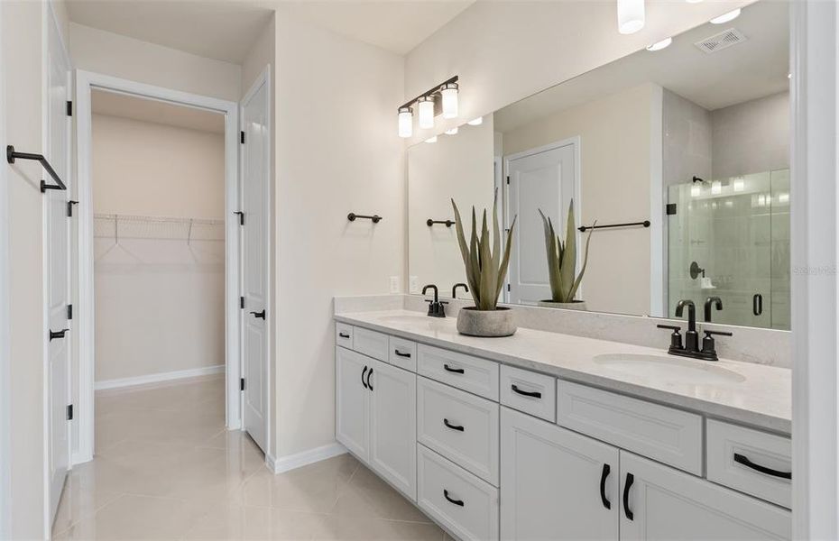 Furnished interior view inside a new home in Del Webb Sunbridge, St. Cloud (Image 16).