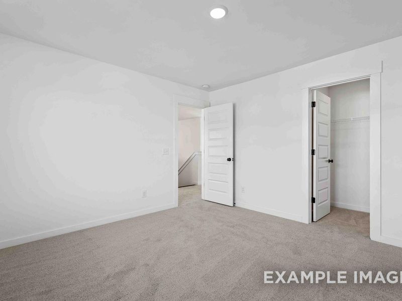 Representative unfurnished interior of a home built from the The Willow C by Davidson Homes LLC in Woods Crossing, Gallatin (Image 36).