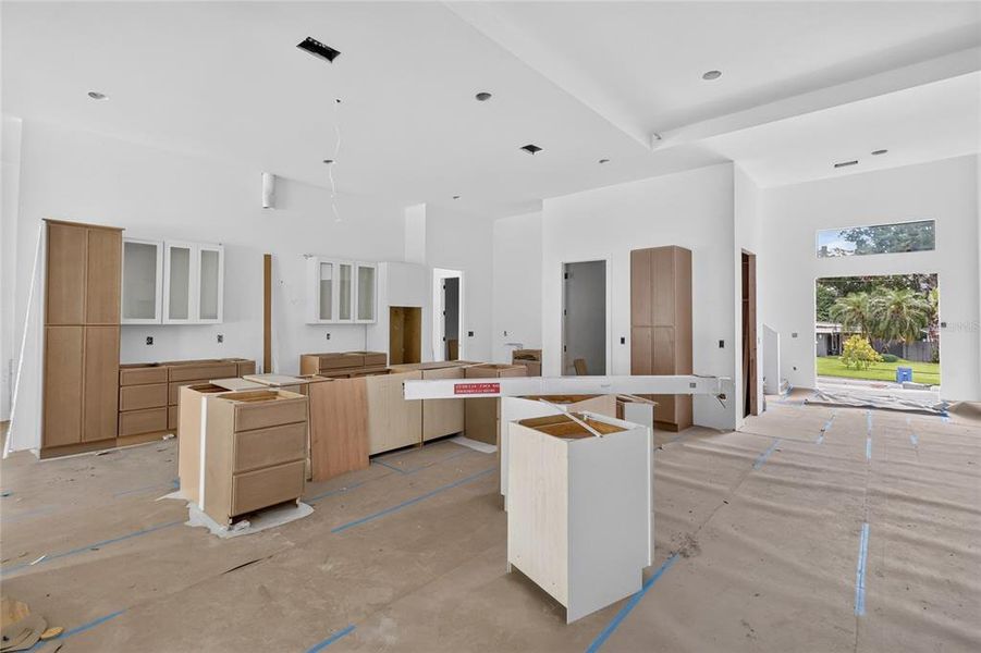 In-progress construction of a new home in , Tampa, FL (Image 37).
