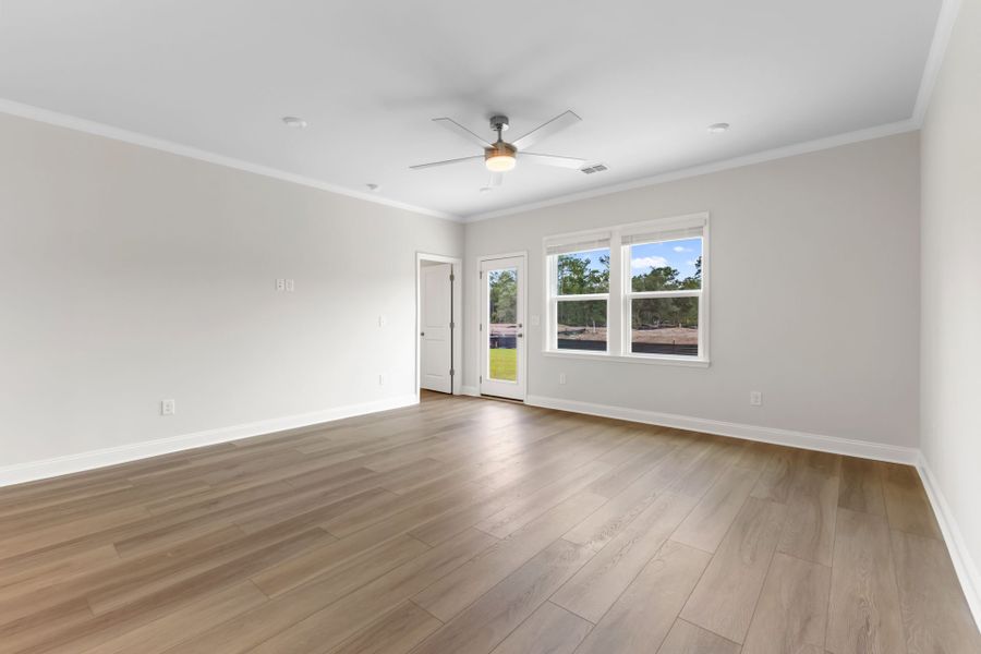Spacious, unfurnished interior of a new home in Solserra, Shallotte (Image 20).
