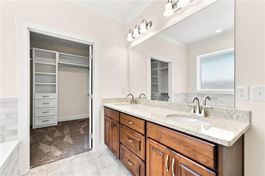 Furnished interior view inside a new home in , Canton (Image 33). Furnished interior view inside a new home in , Canton (Image 33).