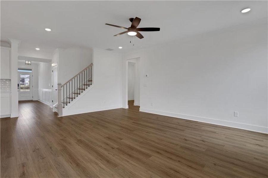 Spacious, unfurnished interior of a new home in Twin Lakes, Hoschton (Image 19). Spacious, unfurnished interior of a new home in Twin Lakes, Hoschton (Image 19).