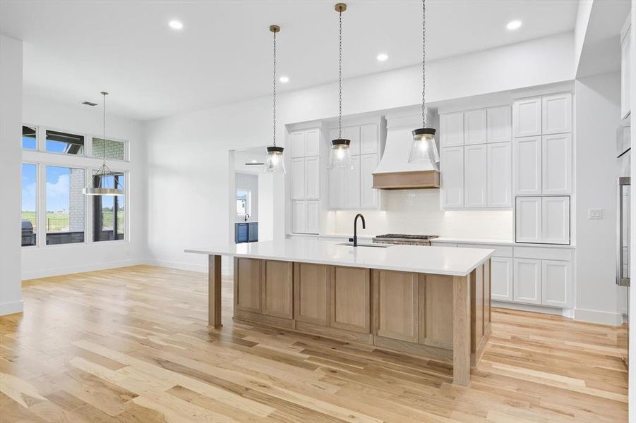 Furnished interior view inside a new home in , Celina (Image 16). Furnished interior view inside a new home in , Celina (Image 16).