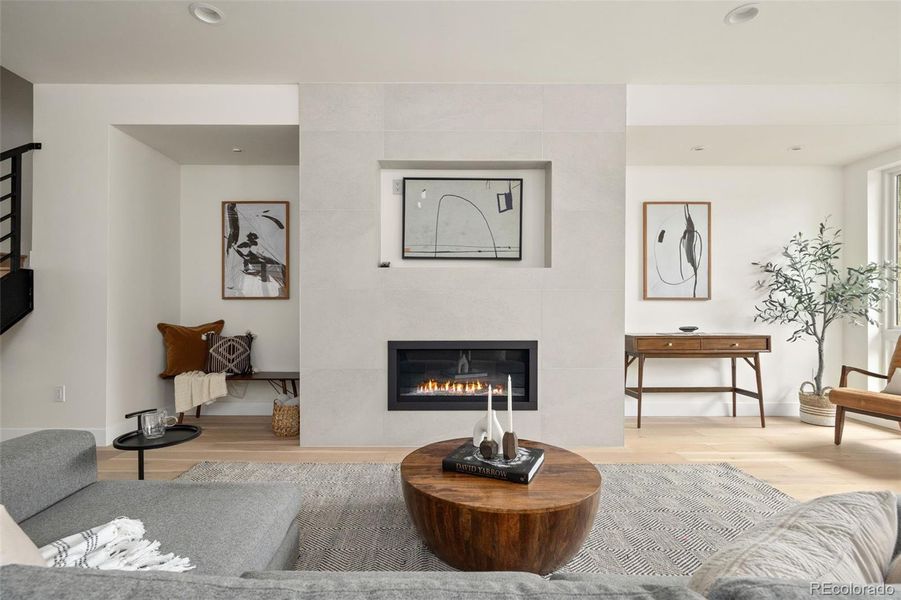Furnished interior view inside a new home in , Denver (Image 14).
