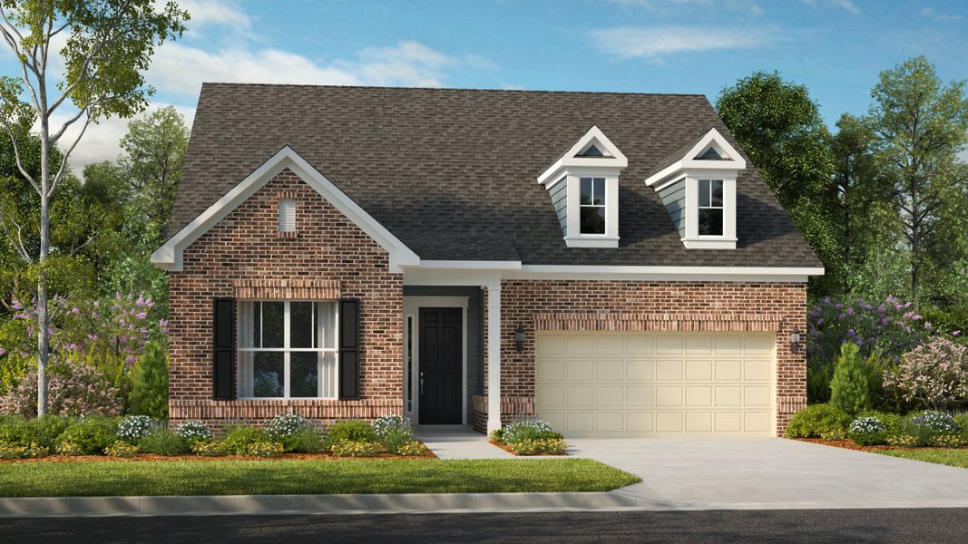 Representative exterior photo of a completed home built from the Laney by Taylor Morrison in River Falls, Tega Cay, SC (Image 24).