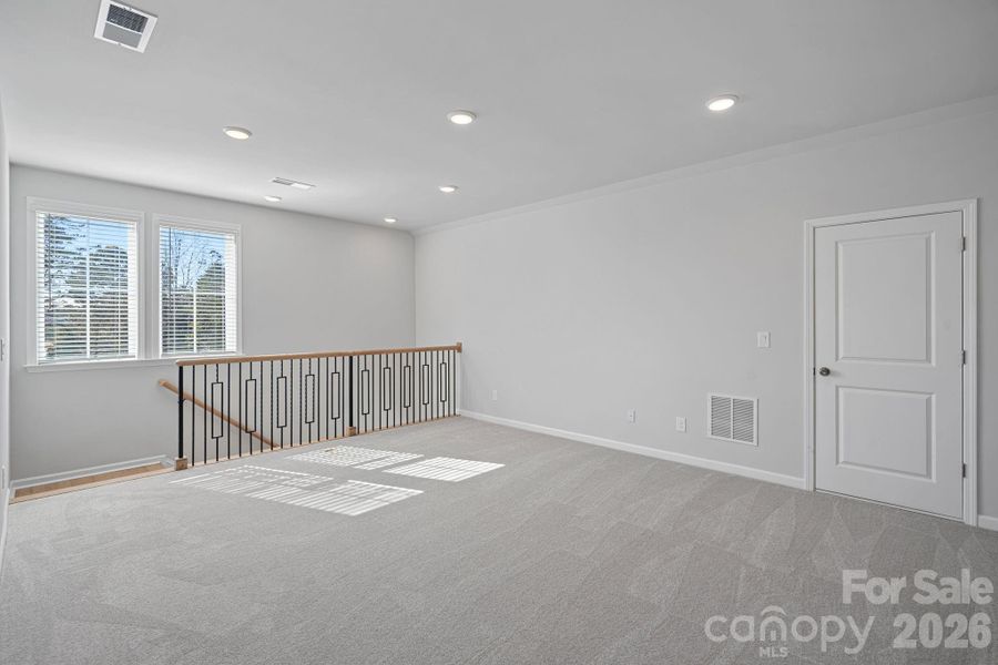 Spacious, unfurnished interior of a new home in The Retreat at West Catawba, Cornelius (Image 23). Spacious, unfurnished interior of a new home in The Retreat at West Catawba, Cornelius (Image 23).
