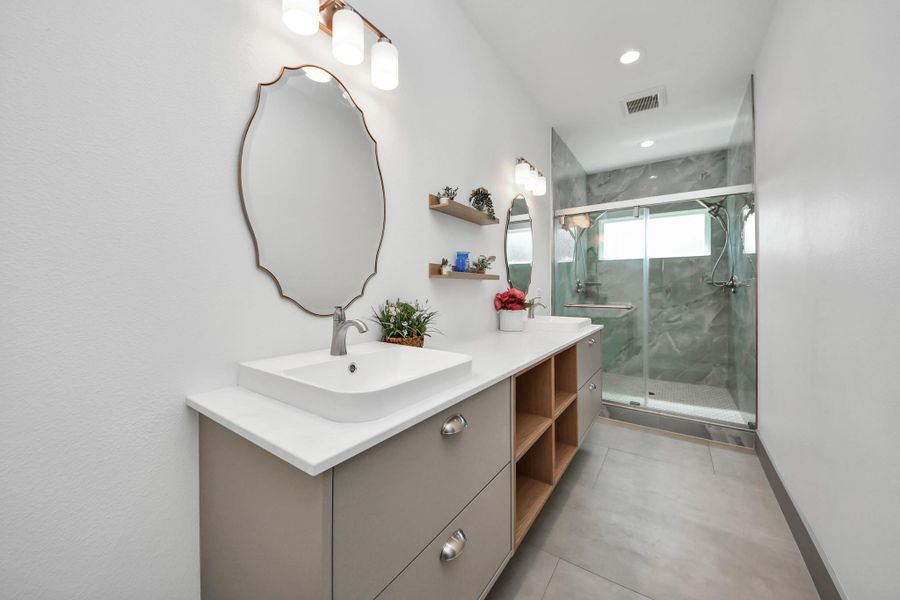 Furnished interior view inside a new home in , Houston (Image 28).