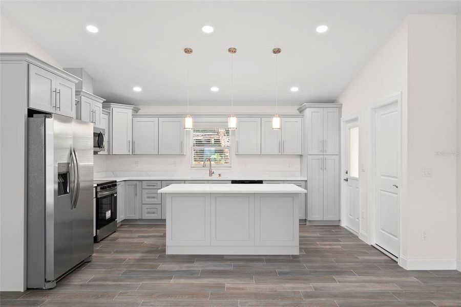 Furnished interior view inside a new home in , St. Petersburg (Image 9).