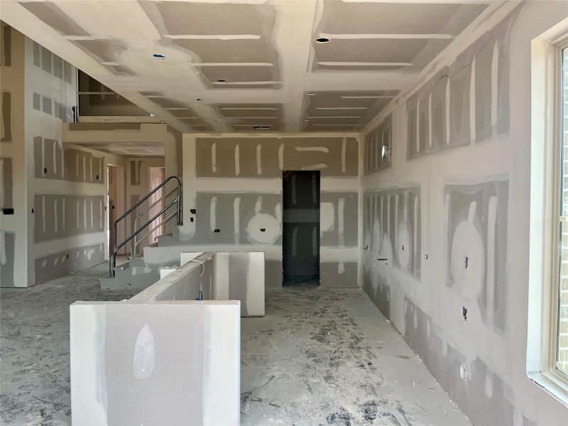 In-progress construction of a new home in Oakwood Estates, Waller, TX (Image 27).