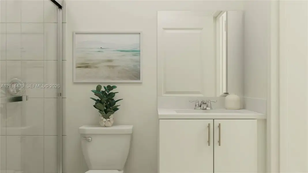 Close-up of interior finishes inside a home in Le Jardine, Florida City (Image 16).