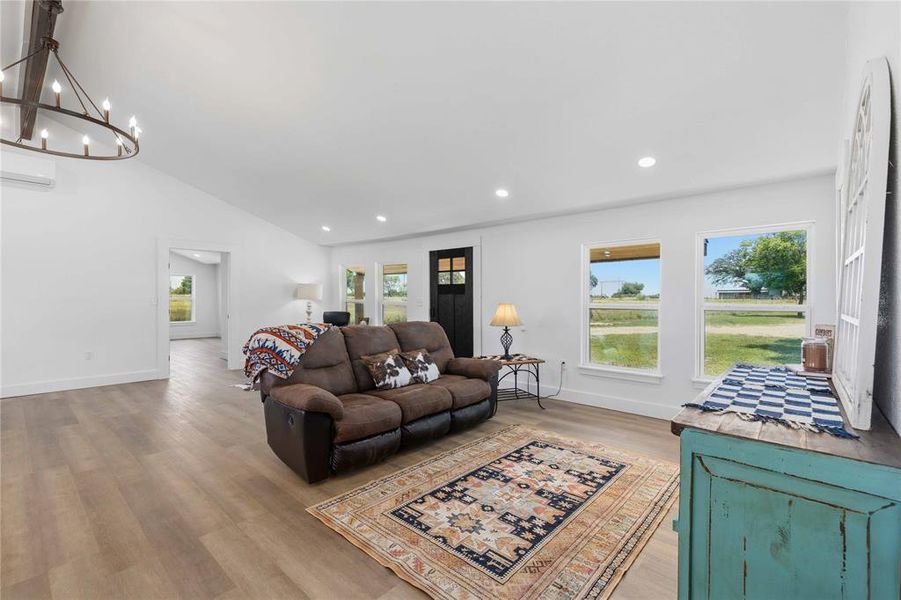 Furnished interior view inside a new home in , Zephyr (Image 8).
