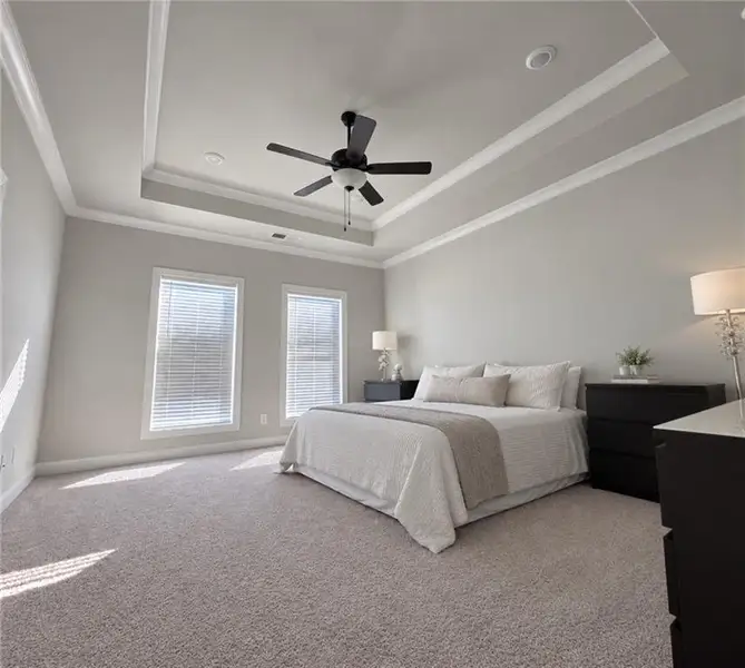 Furnished interior view inside a new home in , Duluth (Image 18). Furnished interior view inside a new home in , Duluth (Image 18).