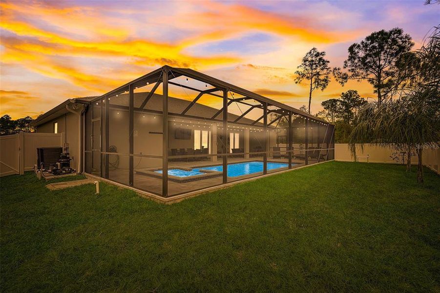 Exterior details and patio area of a home in , North Port (Image 23). Exterior details and patio area of a home in , North Port (Image 23).