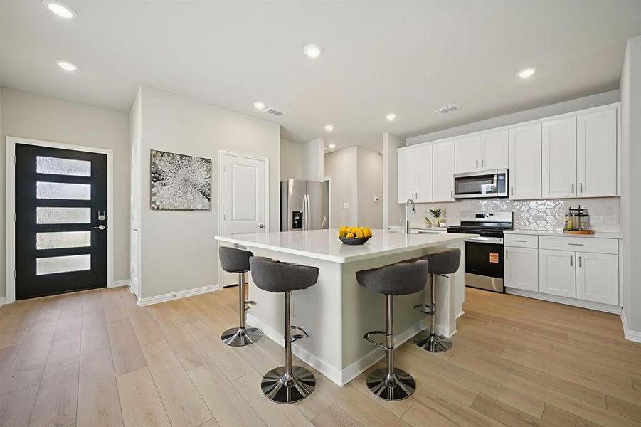 Photo is not of the actual home, but is an inspirational photo of builder’s model home and may depict options, furnishings, and/or decorator features that are not included.