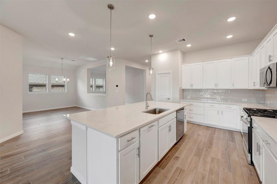 Furnished interior view inside a new home in Escondido 45’ Homesites, Magnolia (Image 7).