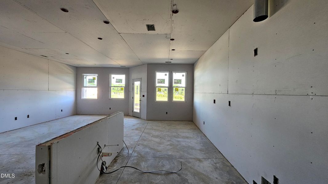 In-progress construction of a new home in Springvale, Fuquay Varina, NC (Image 38).