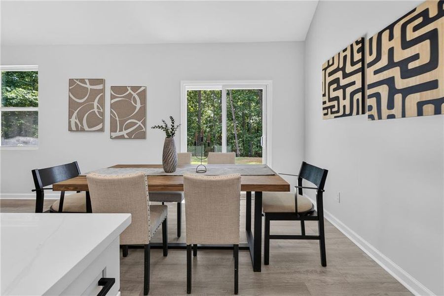 Furnished interior view inside a new home in , Griffin (Image 5).