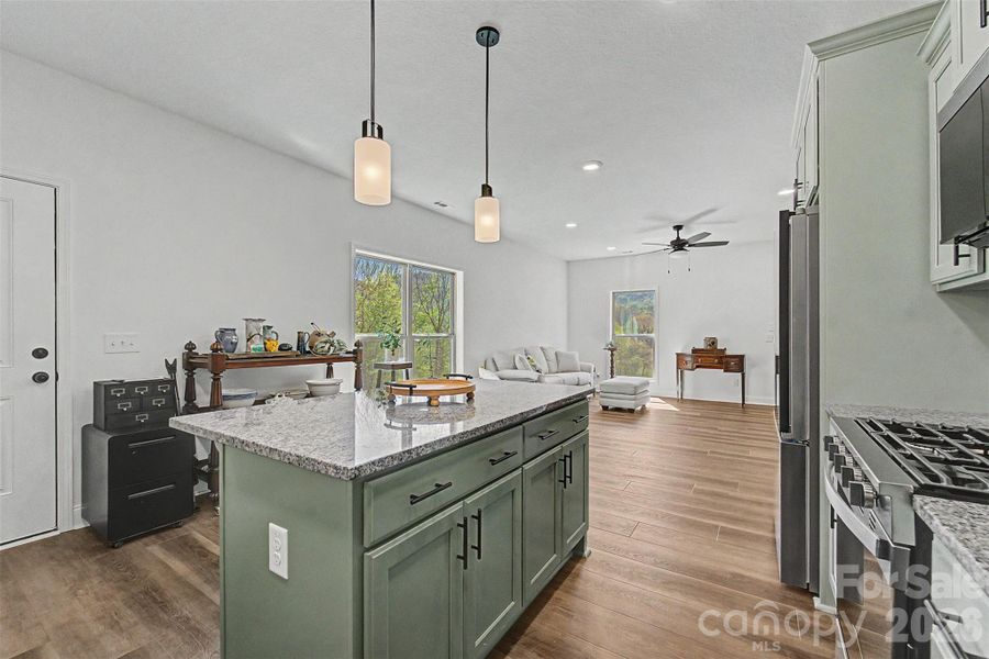 Furnished interior view inside a new home in , Waynesville (Image 6).