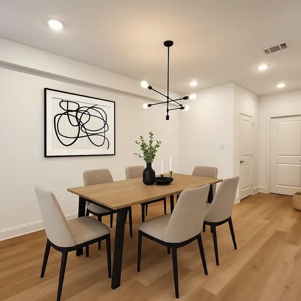 Furnished interior view inside a new home in , Houston (Image 5). Furnished interior view inside a new home in , Houston (Image 5).