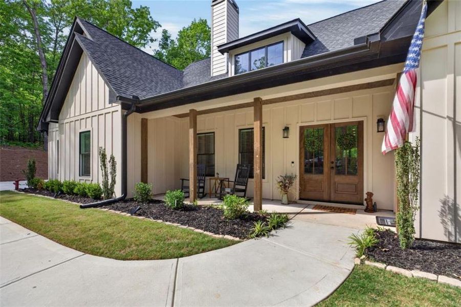 Exterior details and patio area of a home in , Winston (Image 4). Exterior details and patio area of a home in , Winston (Image 4).