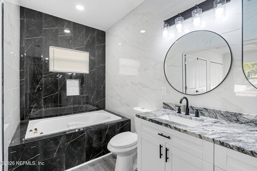 Furnished interior view inside a new home in , Jacksonville (Image 14).