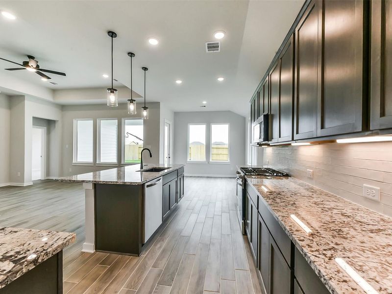 Furnished interior view inside a new home in Sundance Cove, Crosby (Image 16).