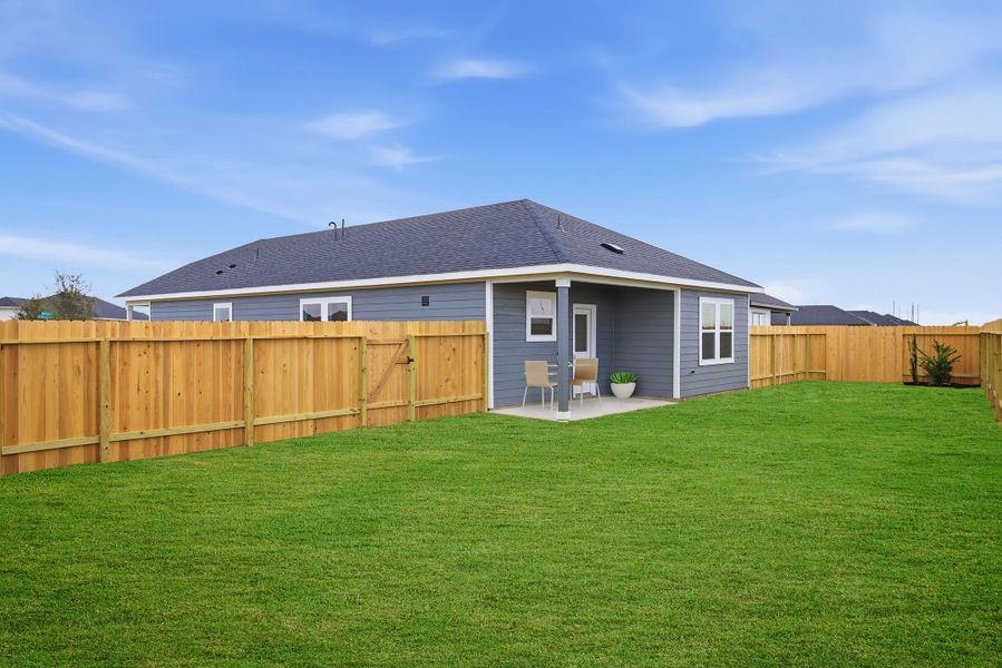 Representative exterior details of a home built from the Colson by Taylor Morrison in Redbud, Hockley (Image 3).