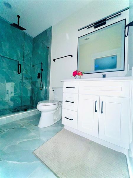 Furnished interior view inside a new home in , Atlanta (Image 10).