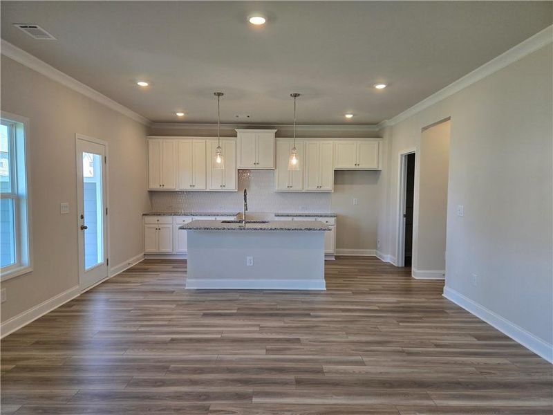 Spacious, unfurnished interior of a new home in Enclave at Logan Point, Loganville (Image 34).