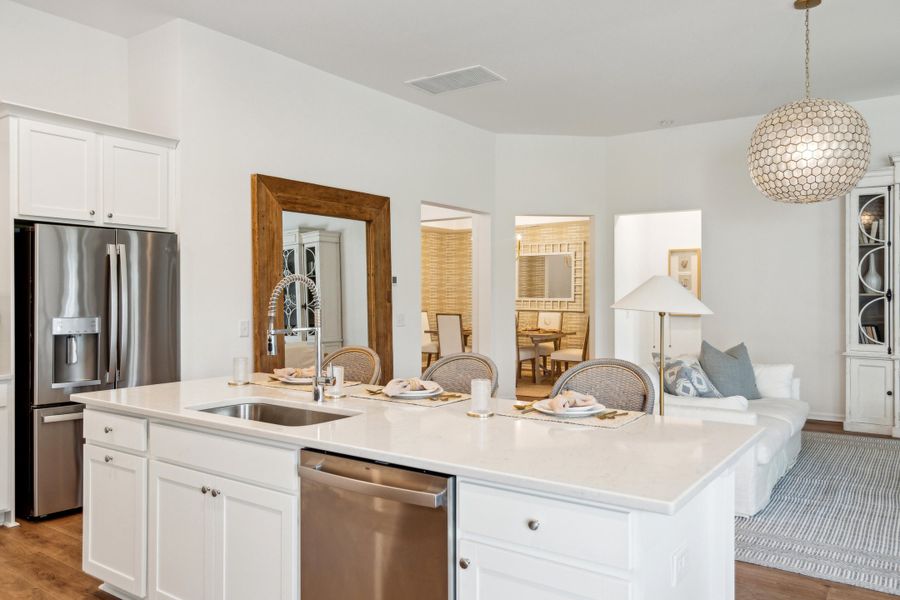 Furnished interior view inside a new home in , Summerville (Image 11). Furnished interior view inside a new home in , Summerville (Image 11).