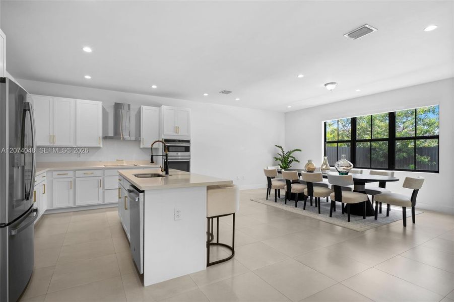 Furnished interior view inside a new home in , Palmetto Bay (Image 9). Furnished interior view inside a new home in , Palmetto Bay (Image 9).