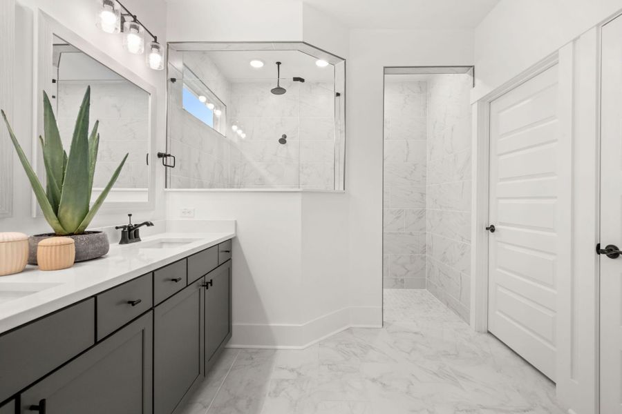 Furnished interior view inside a new home in Waterways, Richmond Hill (Image 17).