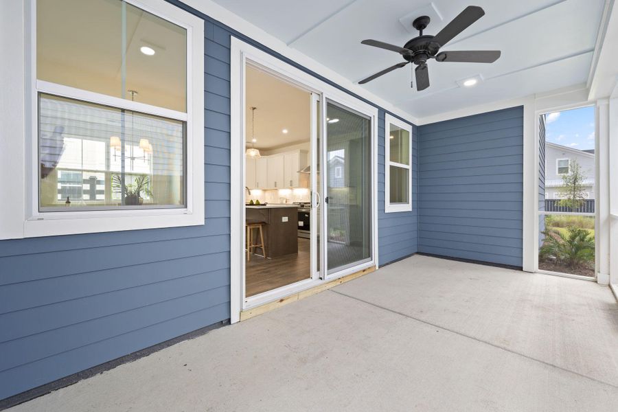 Furnished interior view inside a new home in , Summerville (Image 4).